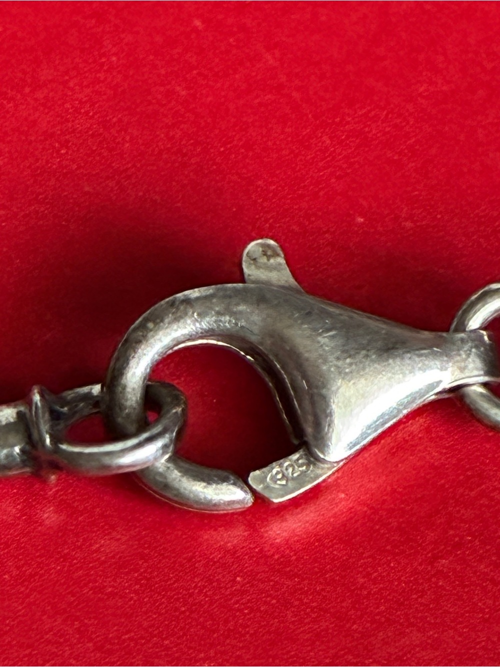 925 Silver Necklace with Real Pearl 17โ - Picture 5 of 6
